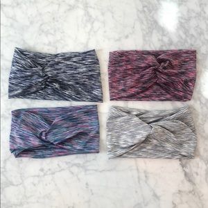 4 Pack Workout Headbands